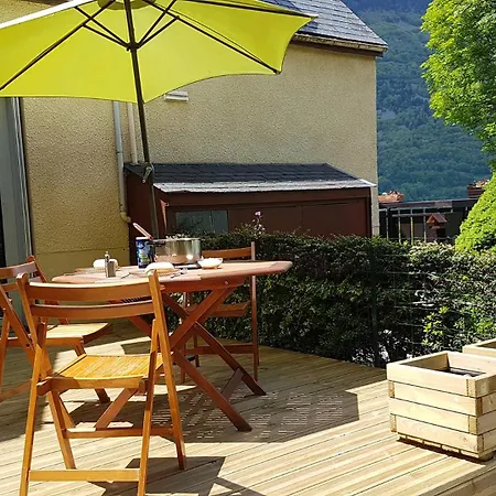 Le De Luz Avec Terrasse & Vue Sur La Vallee 度假居