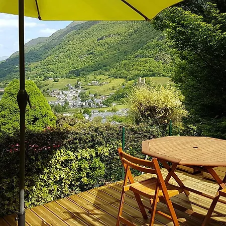 度假居 Le De Luz Avec Terrasse & Vue Sur La Vallee *
